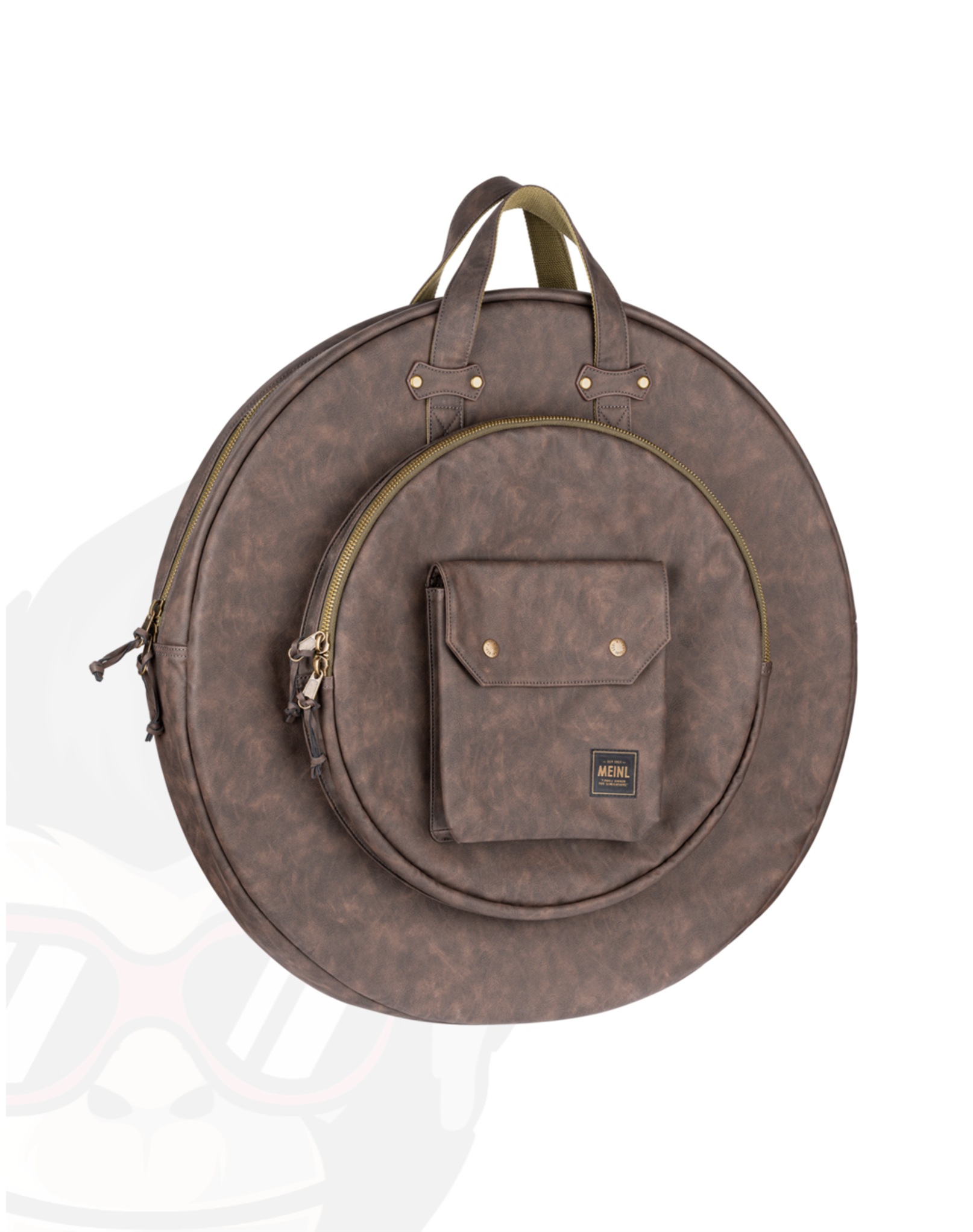 Meinl Vintage Hyde Cymbal Bag Dark Brown 22" MVHC22DB