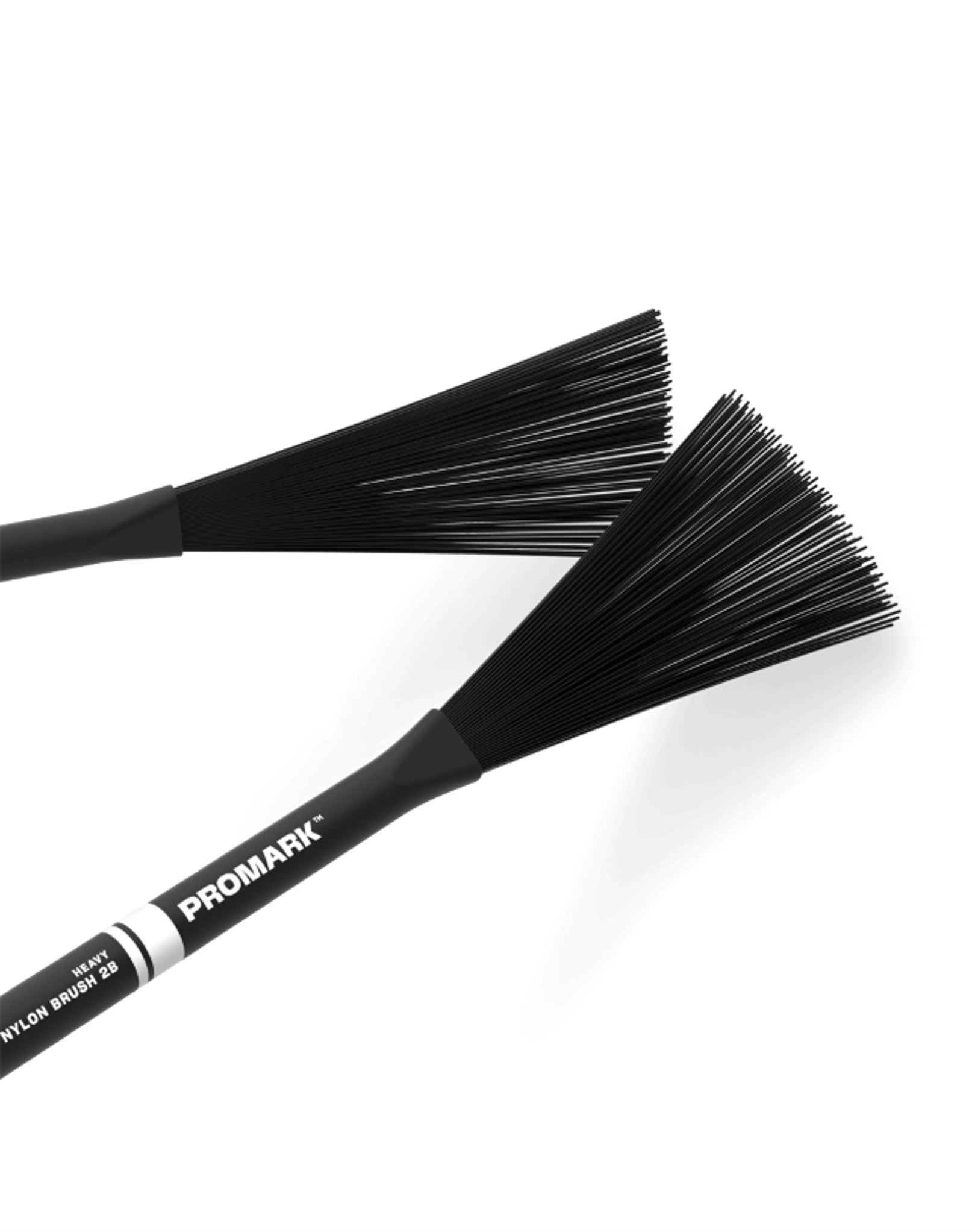 ProMark Heavy Nylon Brushes 2B Black PMNB2B
