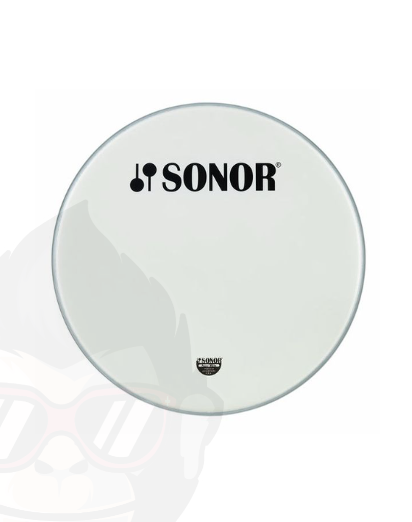 SONOR BassDrum Fell 24" white BD 24 12 H