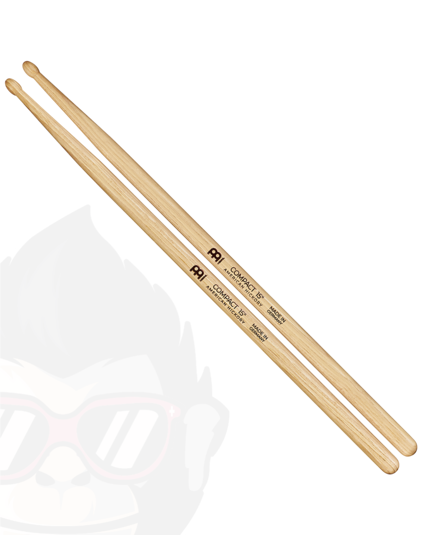 MEINL Compact Drum Sticks - American Hickory - 15