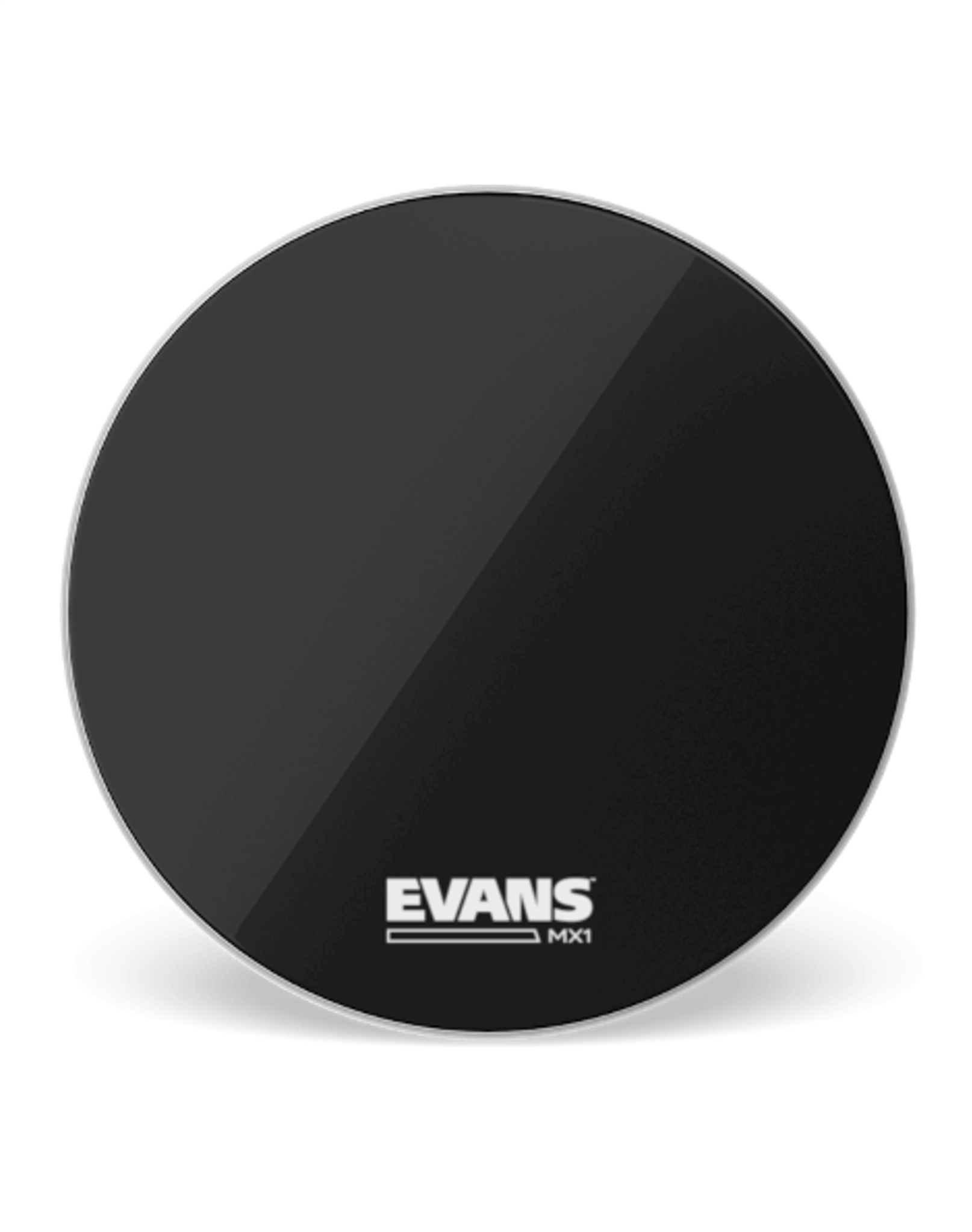 EVANS MX1 Black 22" Marching Bassdrum Head BD22MX1B